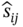 ModifyingAbove s With Ì‚ Subscript italic i j