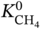 upper K Subscript upper C upper H 4 Superscript 0