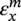 epsilon Subscript x Superscript m