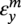epsilon Subscript y Superscript m